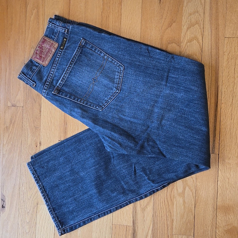 Lucky Brand Men's Relaxed Fit Jeans - Dark Blue